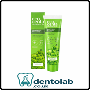ECODENTA Exceptional Whitening Toothpaste with Bergamot and Lemon Essential Oils – 100 ml