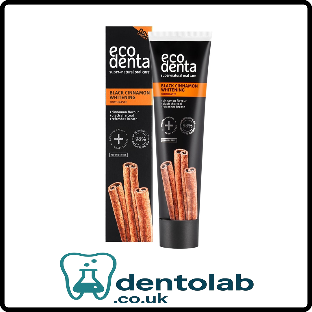 ECODENTA Black Cinnamon Whitening Toothpaste – 100ml