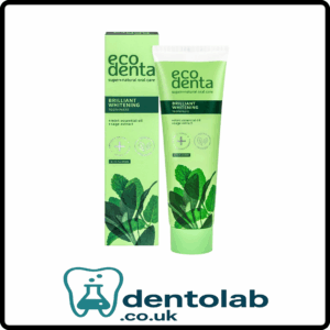 ECODENTA Whitening Toothpaste with Mint Oil and Sage Extract – 100ml