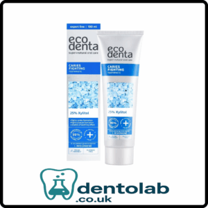 ECODENTA Caries fighting toothpaste with xylitol, coriander leaves and lime essential oils 100ml