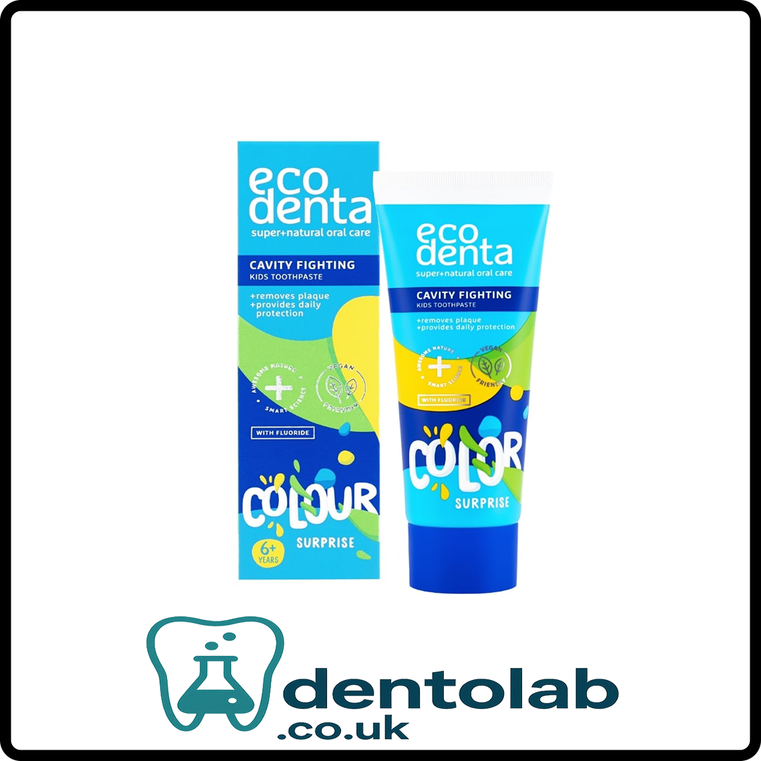 ECODENTA Colour Surprise Cavity Fighting Toothpaste for Kids (6+ Years) – 75 ml