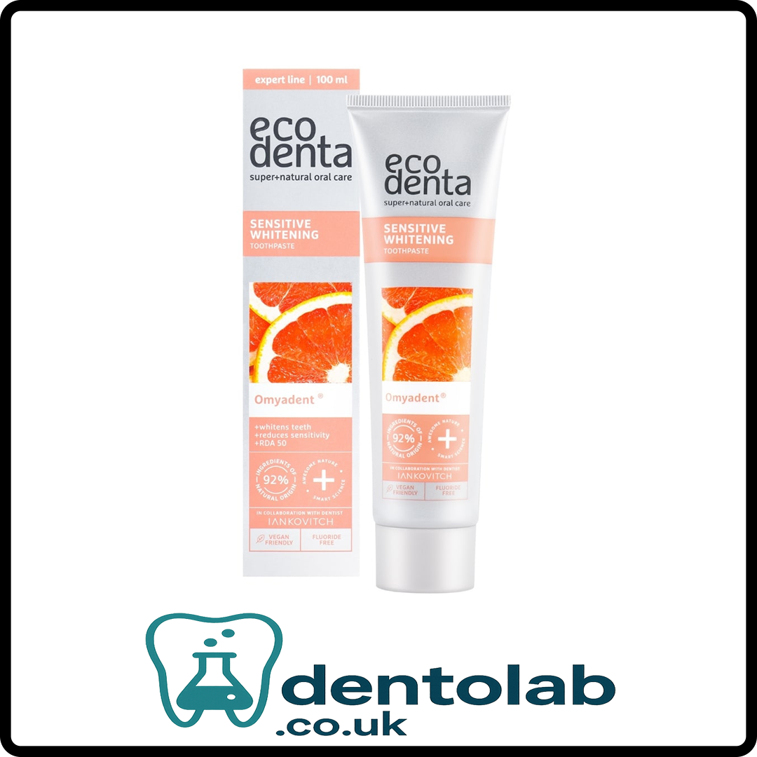 ECODENTA Sensitive Whitening Toothpaste with Omyadent® – 100ml